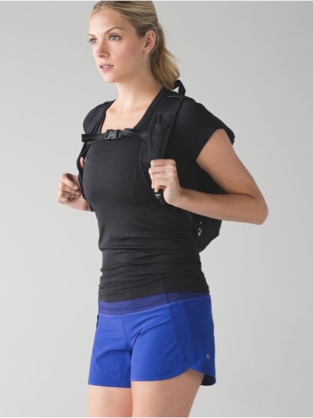 Lululemon Run Times II Shorts 4" Inseam Sapphire Emperor Blue Women’s Size 10